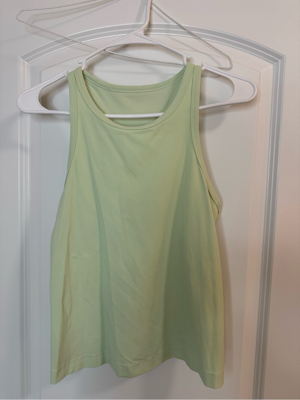 lululemon athletica Light Green Tank Top